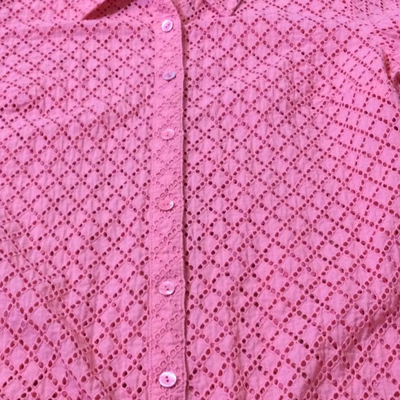 MP Sigrid Olson peach button down blouse - Picture 12 of 14